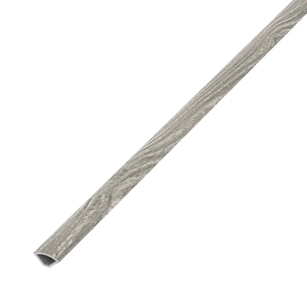 Madera Luxury SPC Vinyl Quarter Round Trim in Silver Oak