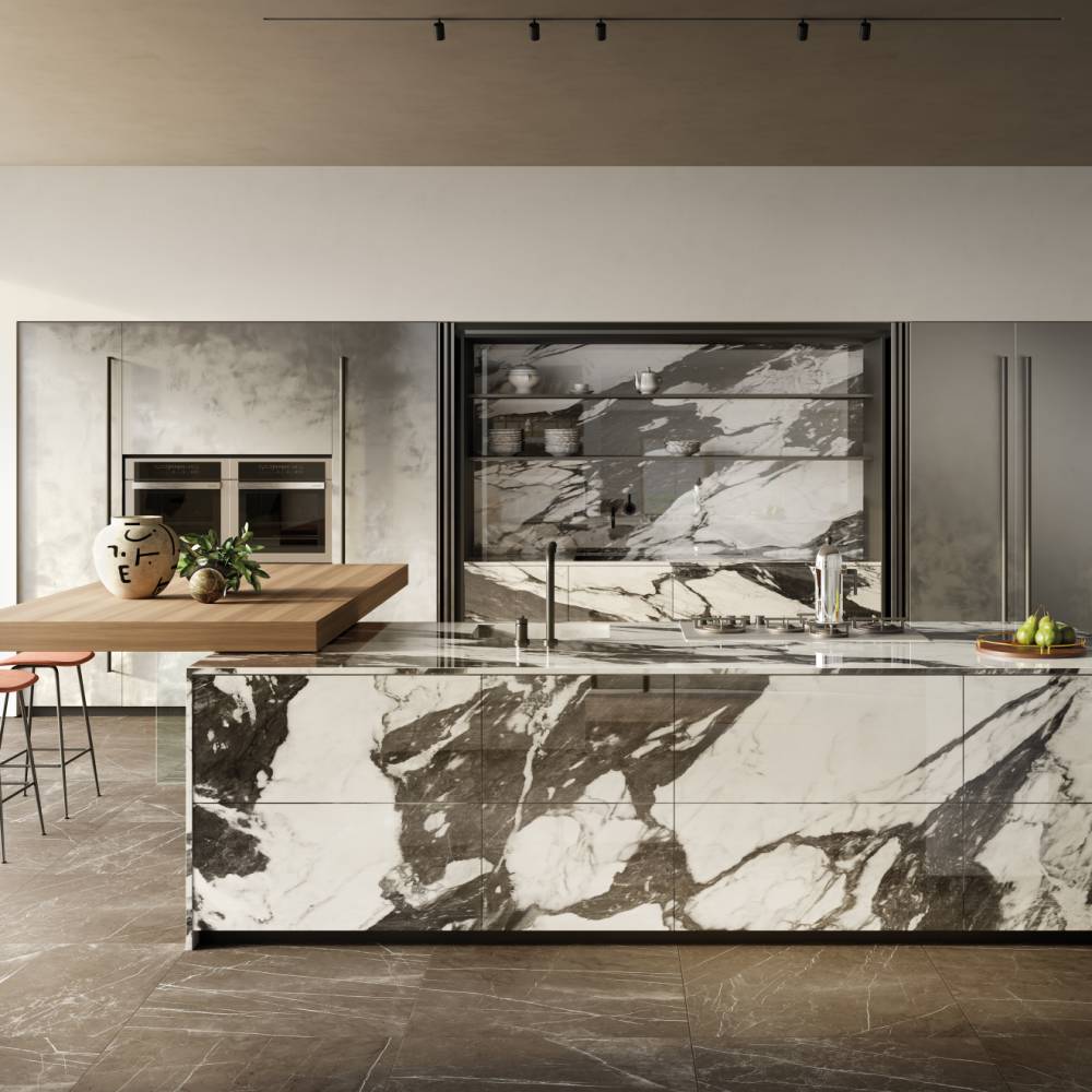 Honed Porcelain Tile in Pietra Grey