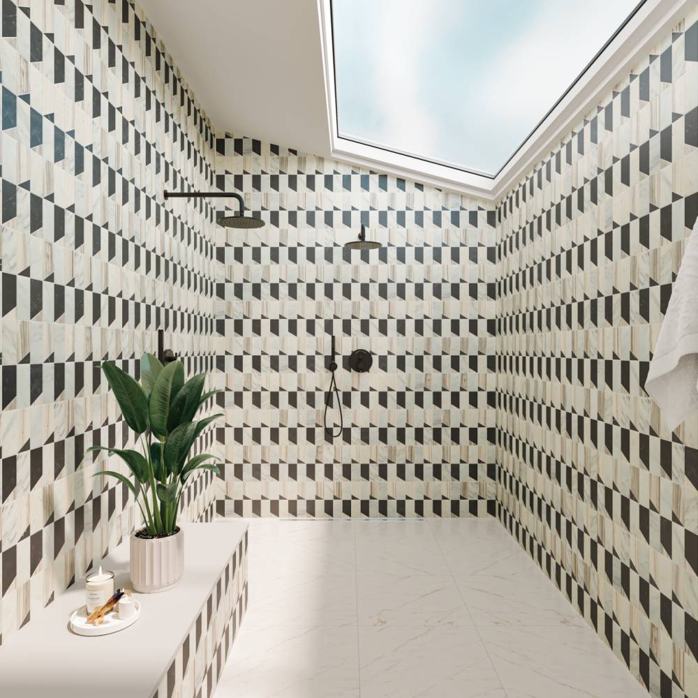 Honed Porcelain Tile in Calacatta Oro