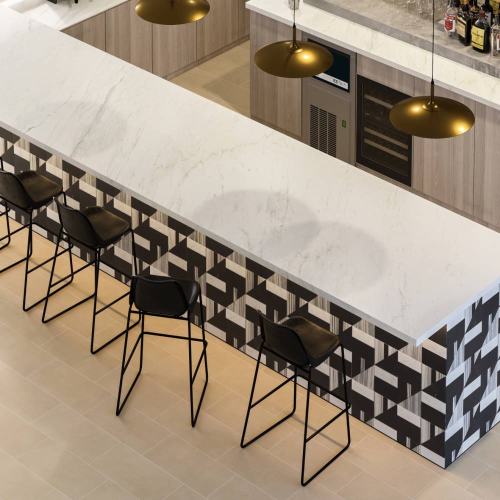 Modni Lennox Honed Marble Mosaic Tile