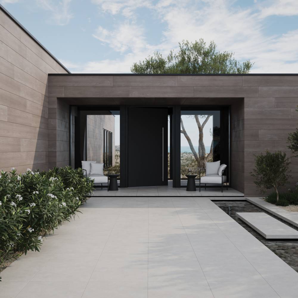 Planx 12" x 72" Wood Look Honed Porcelain Tile in Meadow