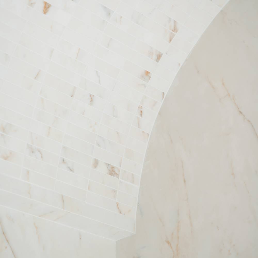 Honed Porcelain Tile in Calacatta Oro