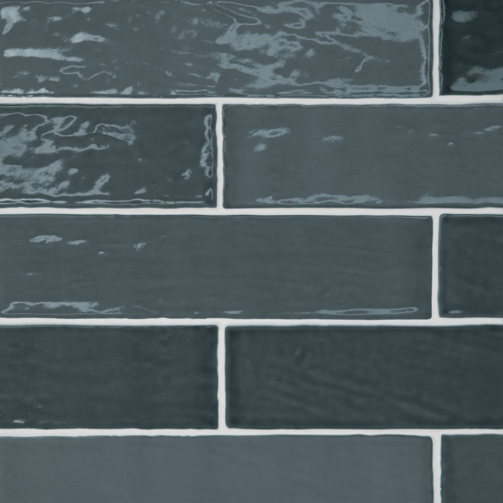 Marin 2.5" x 10" Ceramic Wall Tile in Aloe Green