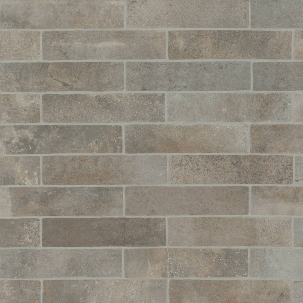 Matte Brick-Look Porcelain Field Tile in Yellowstone