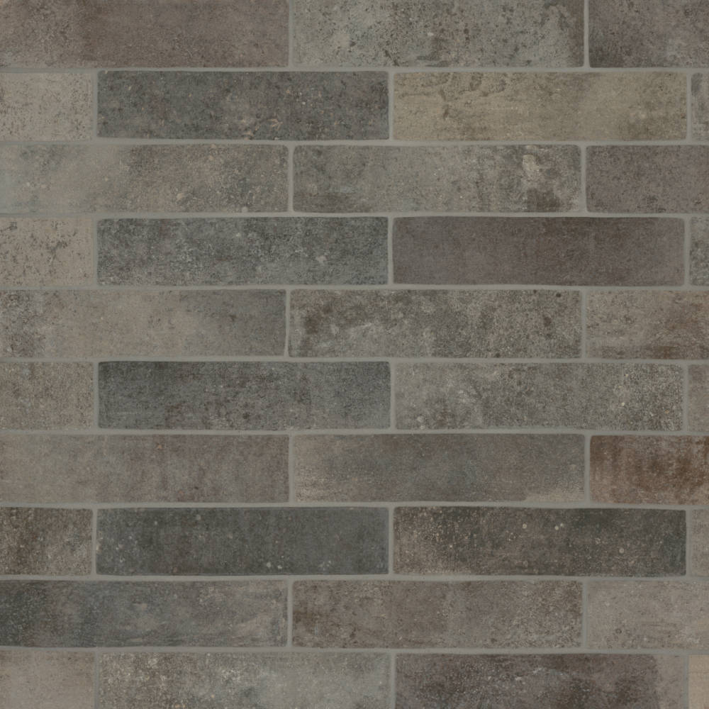 Matte Brick-Look Porcelain Field Tile in Yellowstone