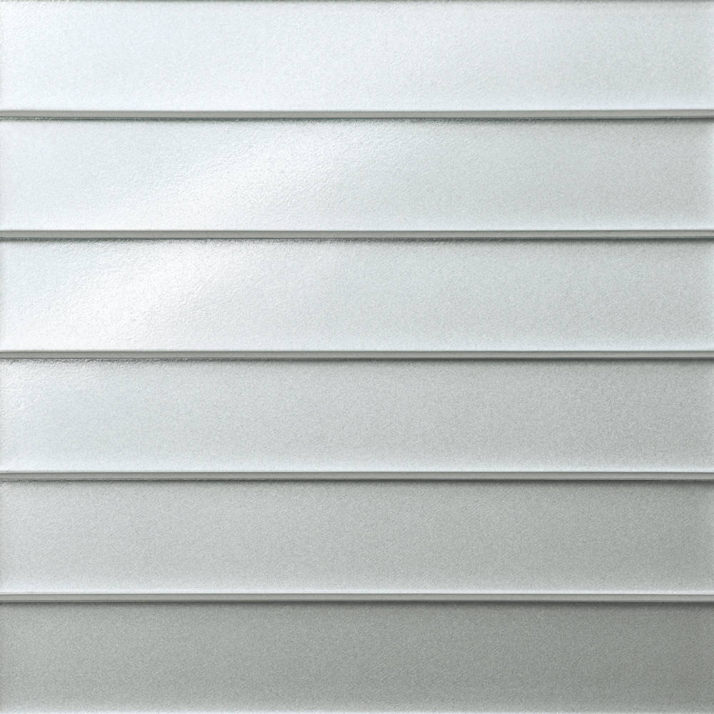 Kaikos 2" x 12" Matte Glass Field Tile in Blue