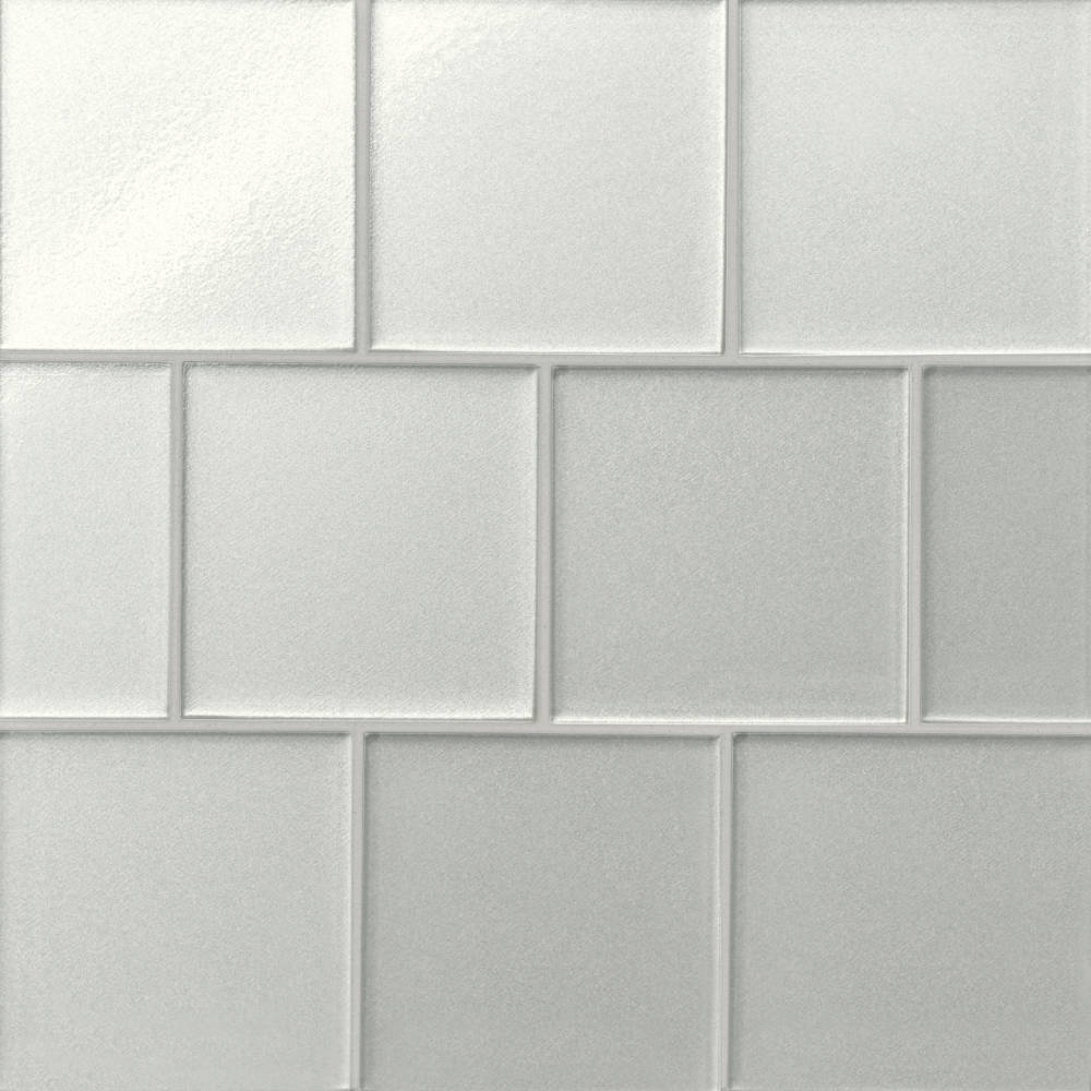 Kaikos 4" x 4" Matte Glass Field Tile in Blue