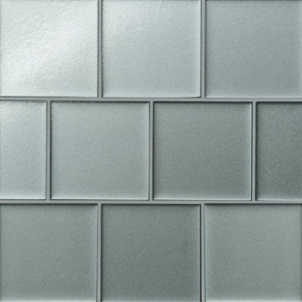 Kaikos 4" x 4" Matte Glass Field Tile in Blue