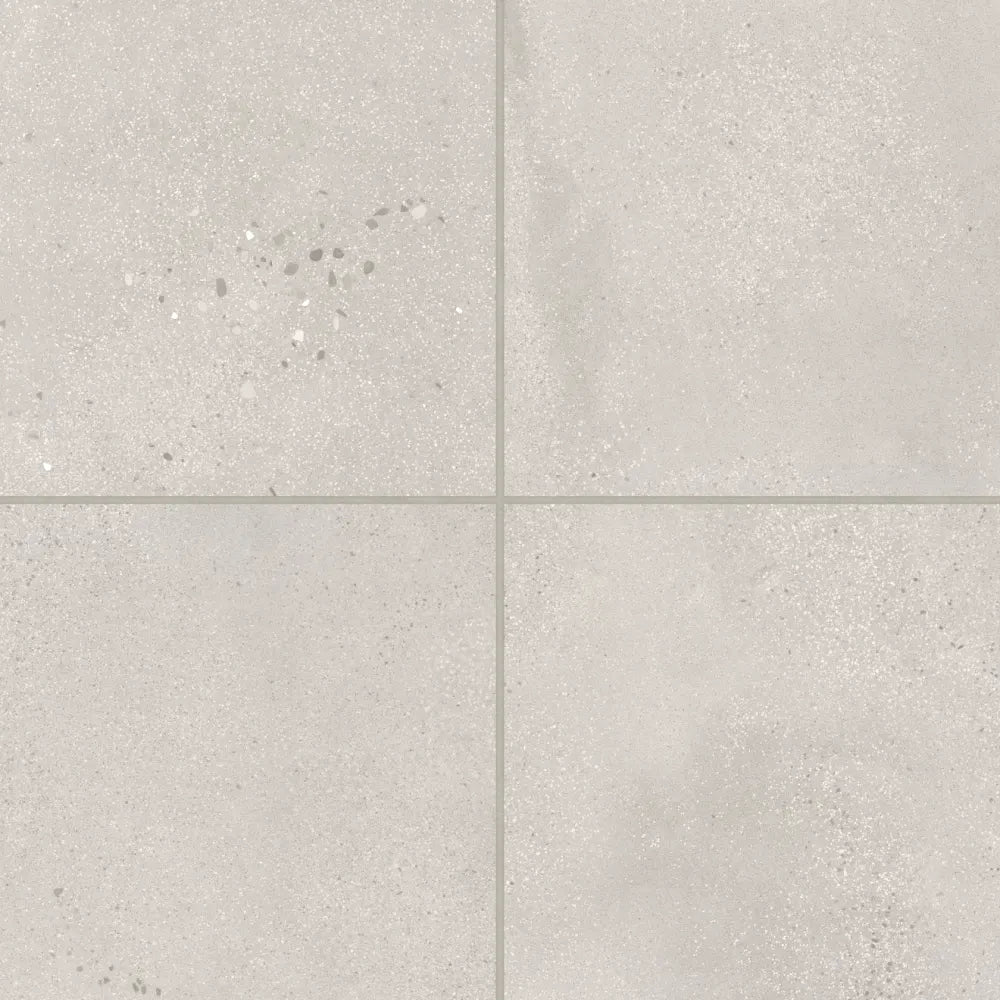 Area 51 24" x 24" Matte Porcelain Field Tile in White