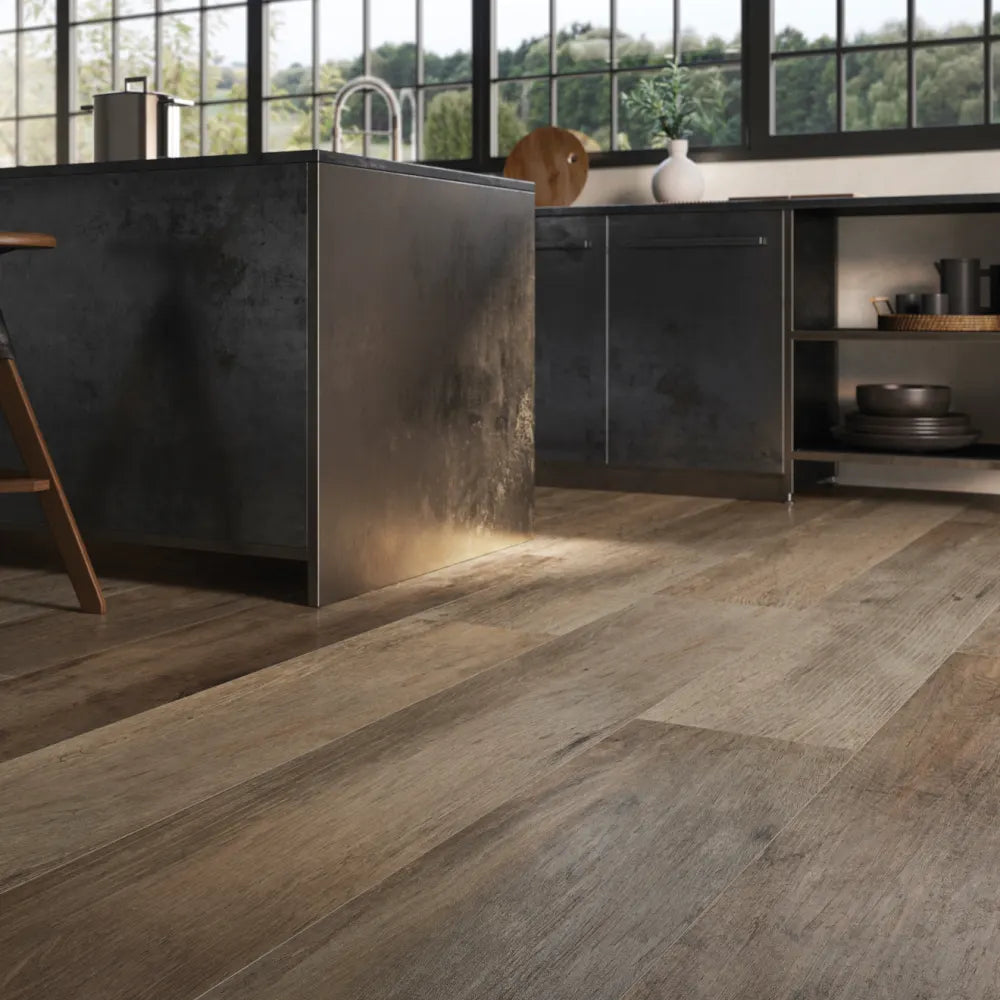 Yorkwood 12" x 72" Matte Field Tile in Brown