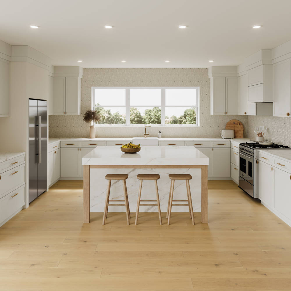 Bordeaux 7.5" x 75" Engineered Hardwood Plank in Naturale