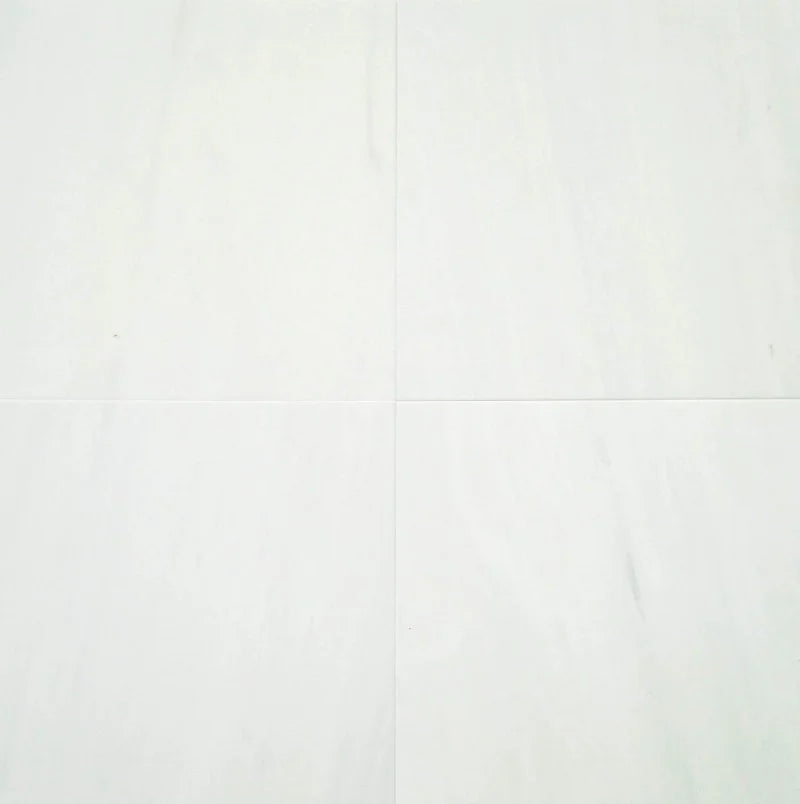 18X18 Bianco Venato Honed & Eased