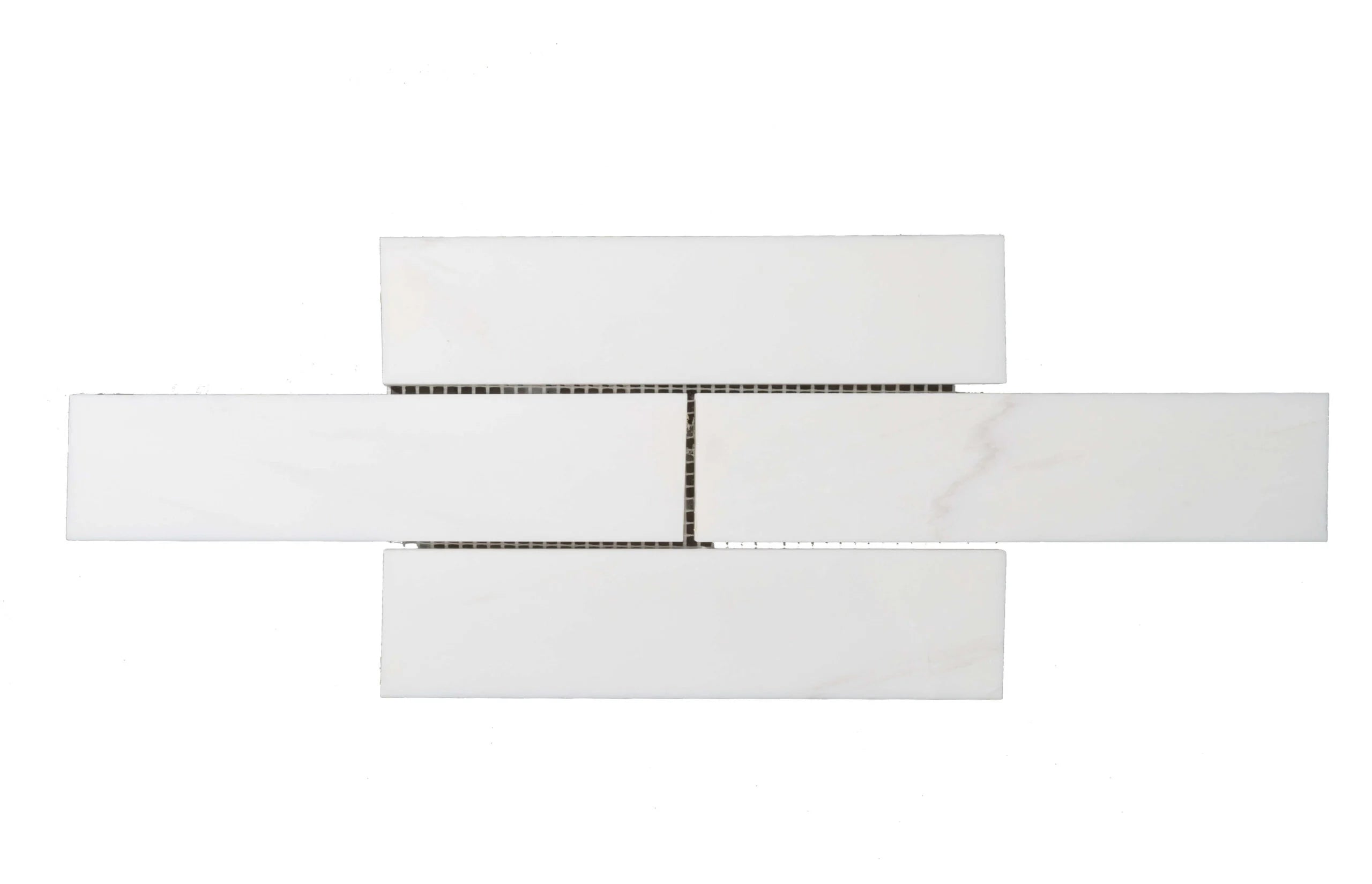 2X8 Bianco Venato Honed