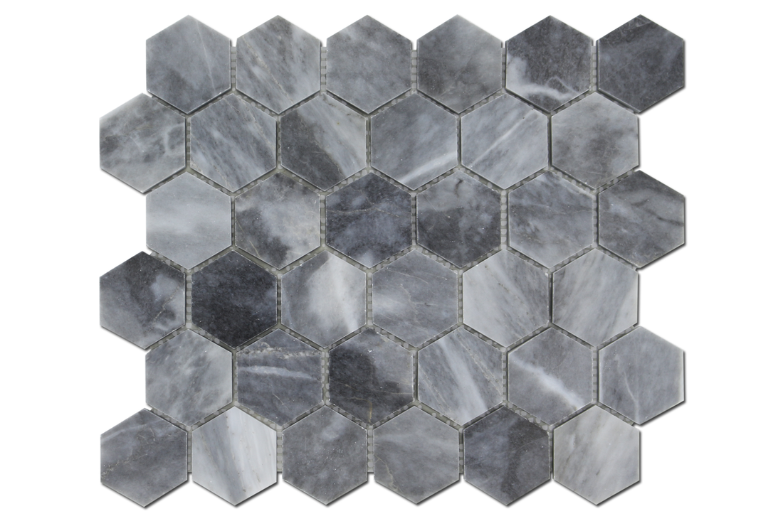 2″ Bardiglio Honeycomb Polished