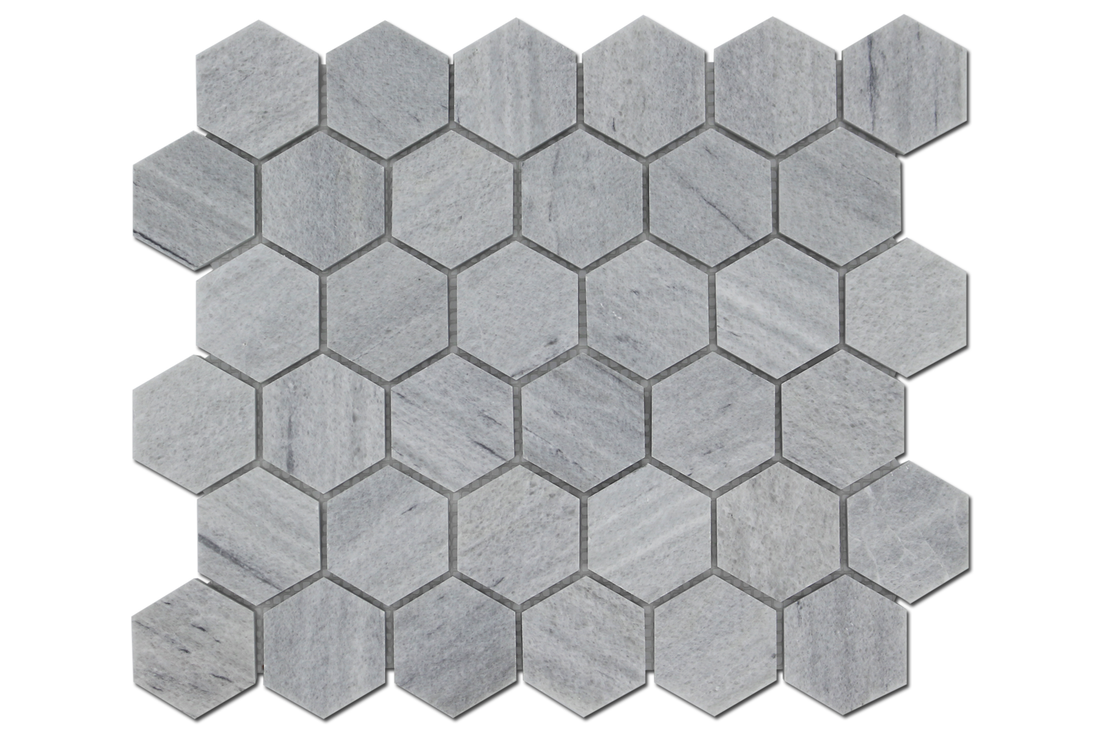 2″ Solto White Honeycomb Honed