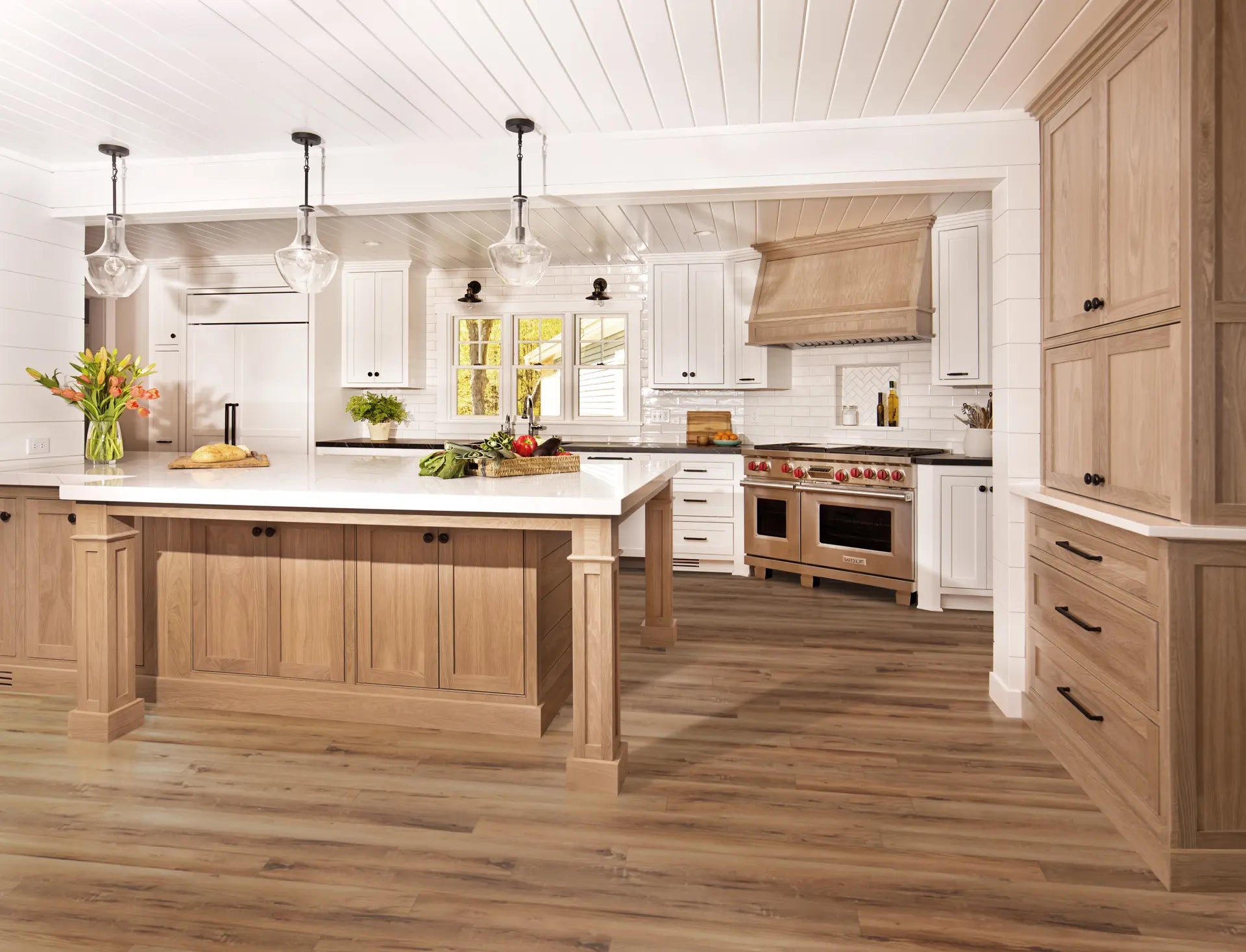 Cali Vinyl North Shore Oak Longboards Vinyl Flooring