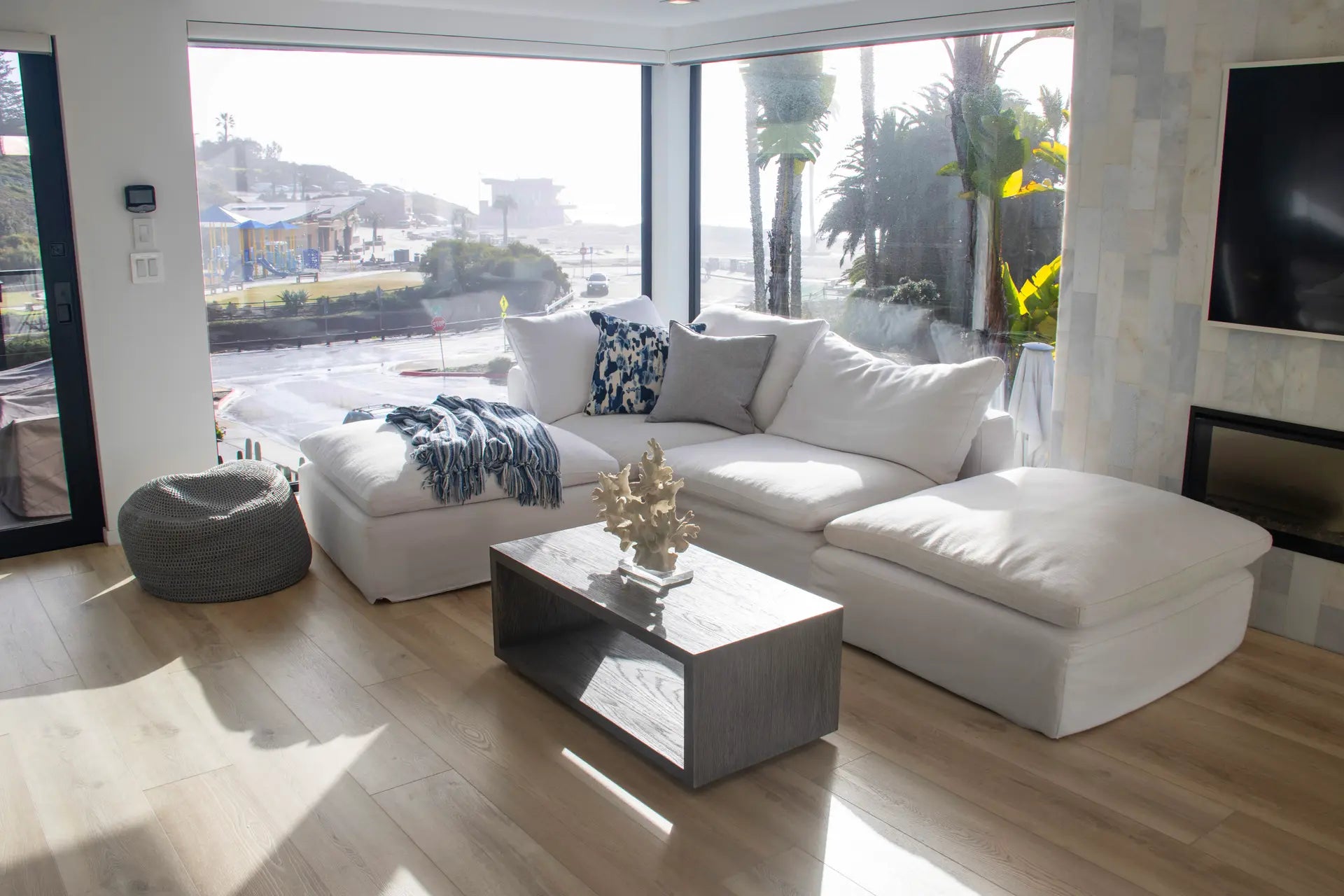 Cali Vinyl Coastline Cliff Longboards Vinyl Flooring
