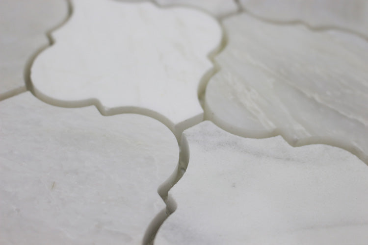 Arabesque Mosaic – Dolomite, Iceberg & Imperial White