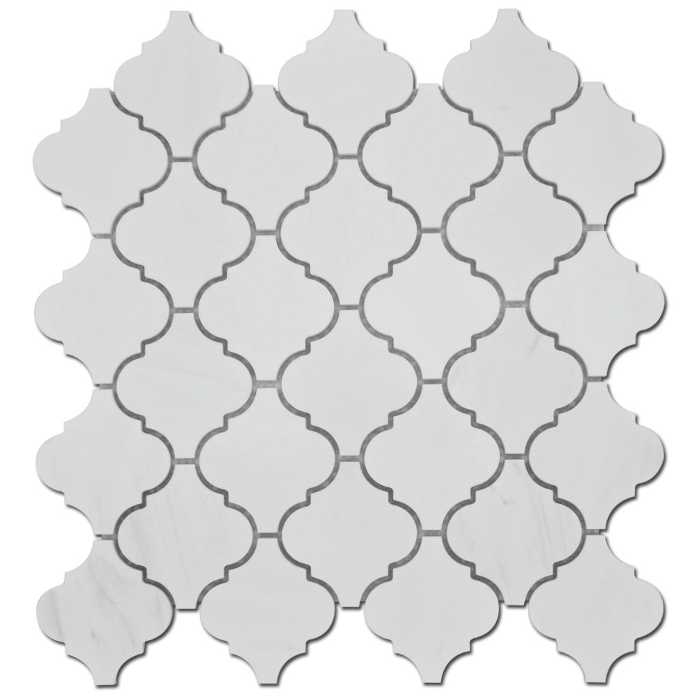 Arabesque – Bianco Dolomite Polished