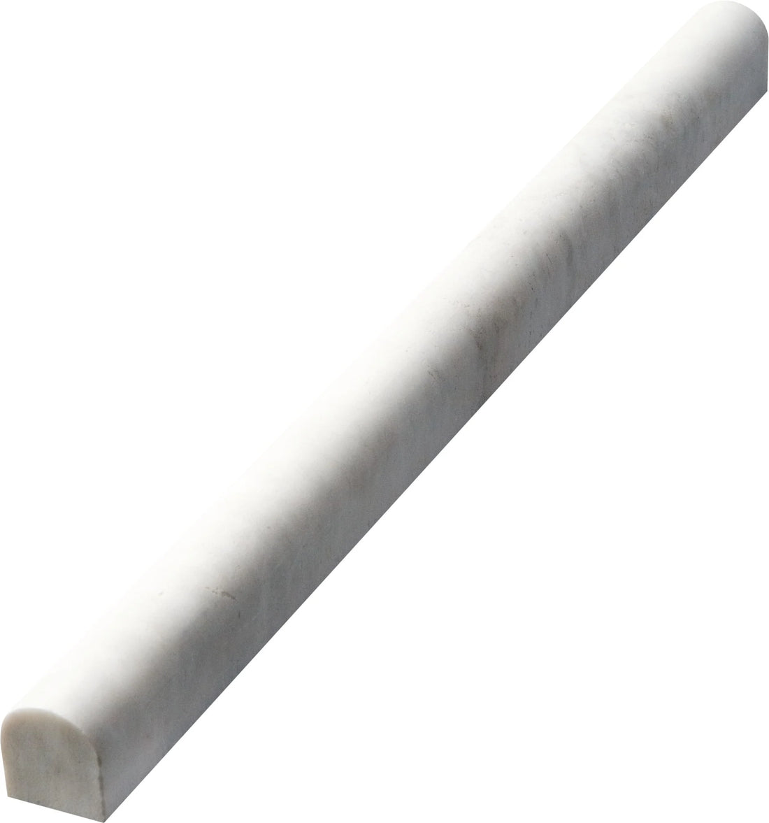 Bullnose Bianco Venato Honed