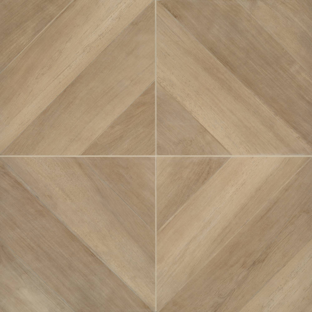 Antique 24" x 24" Wood Look Matte Porcelain Tile