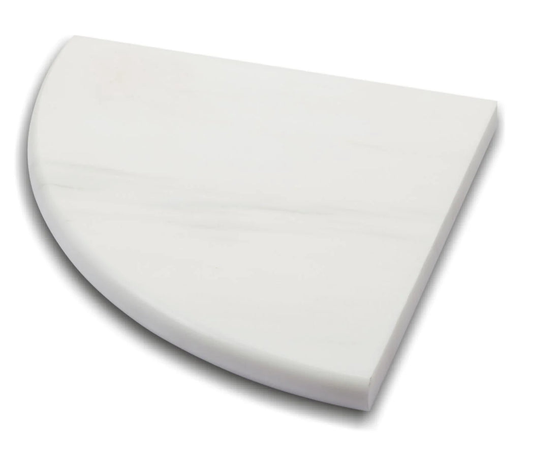 Corner Shelf Bianco Venato Pol