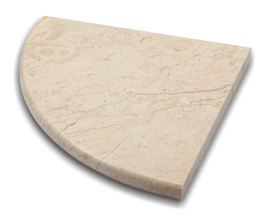 Corner Shelf Crema Nouva Polished