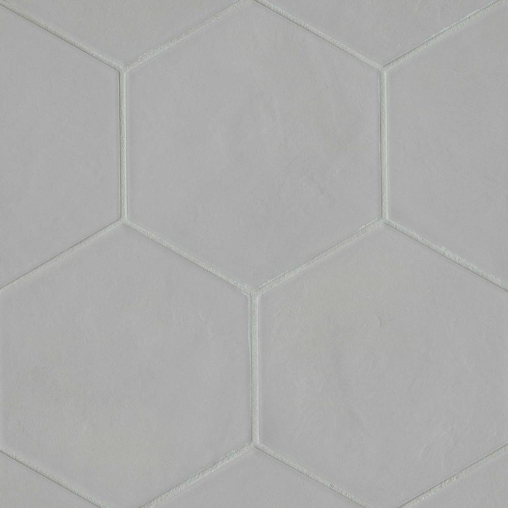 Allora 8.5" x 10" Hexagon Matte Porcelain Tile