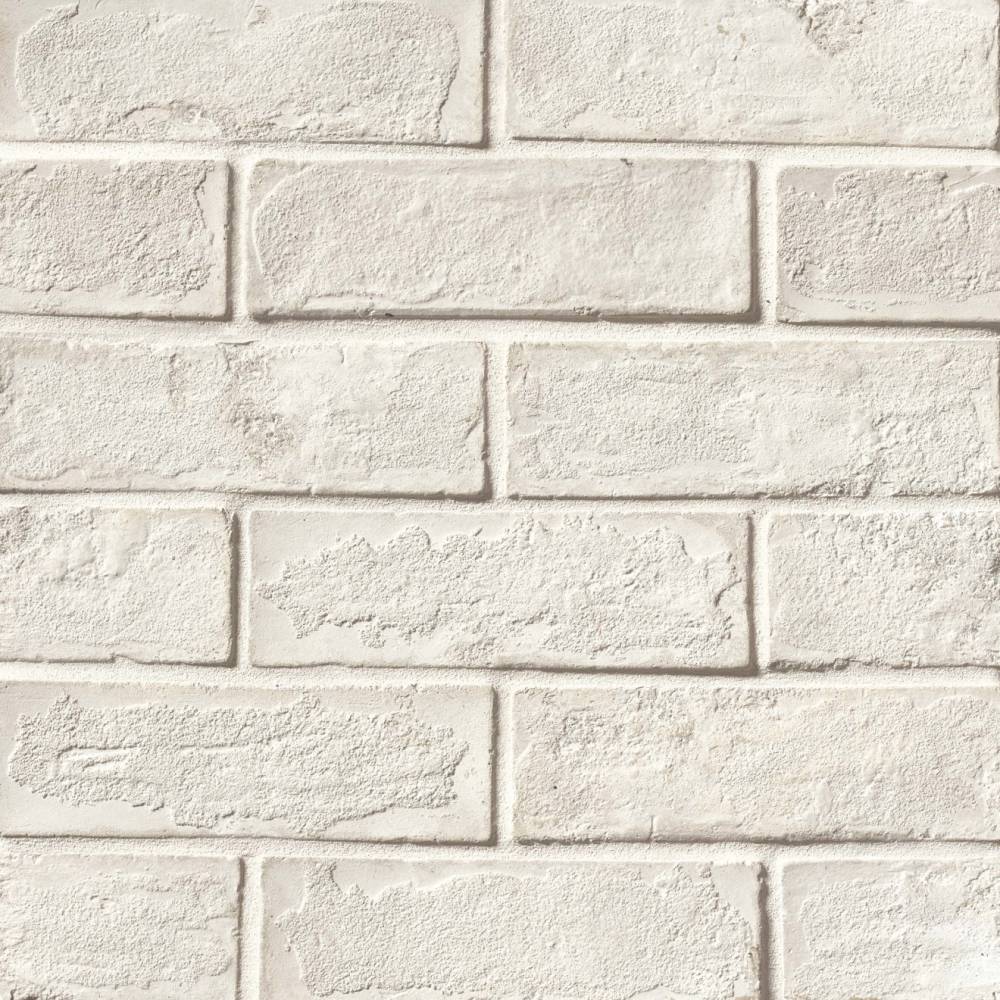 Avondale 2" x 8" Matte Brick Tile in Early Gray