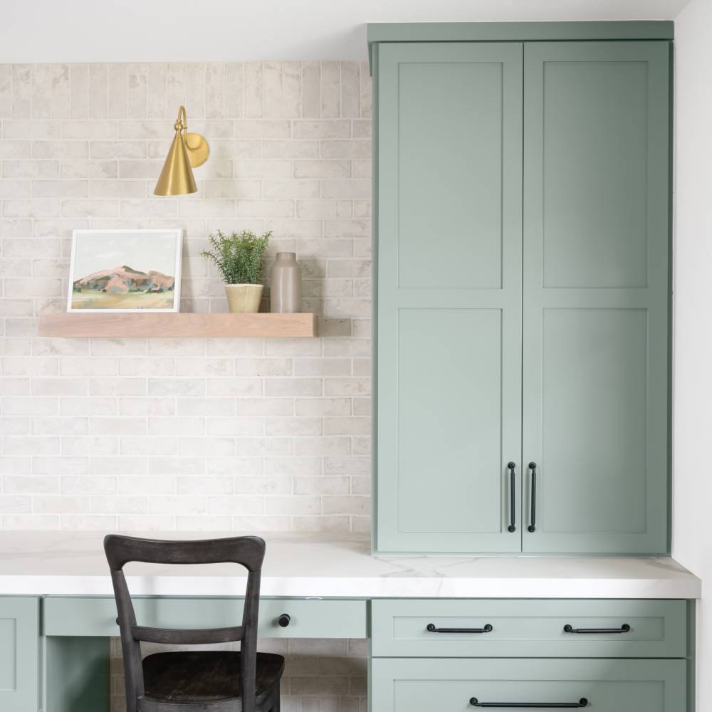 Avondale 2" x 8" Matte Brick Tile in Early Gray