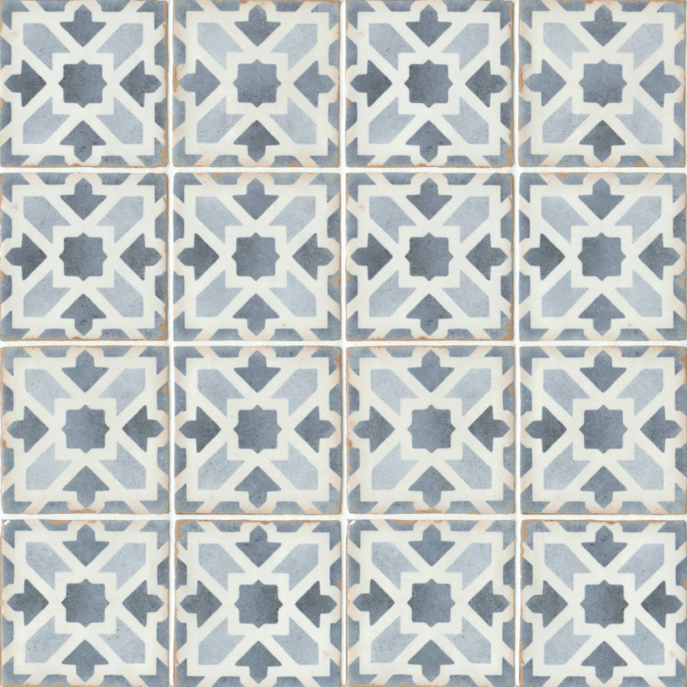 Casablanca 5" x 5" Matte Ceramic Tile
