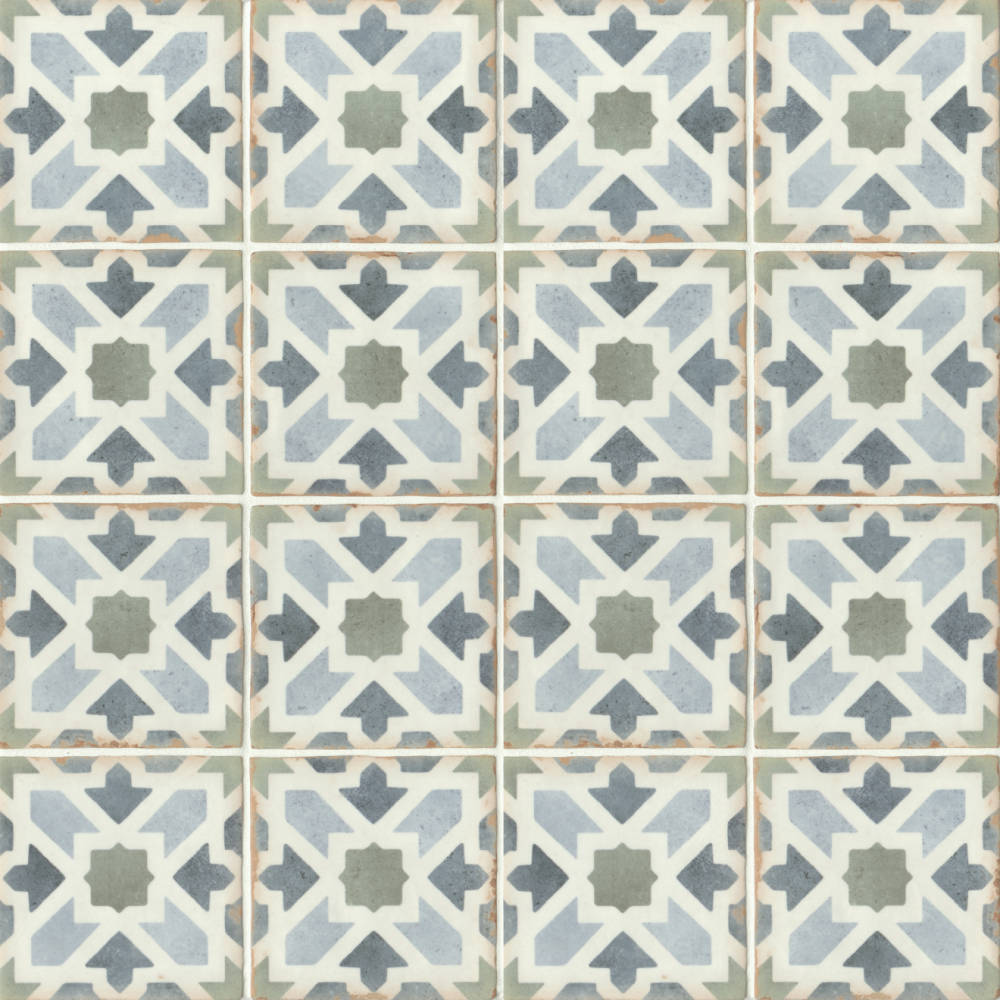 Casablanca 5" x 5" Matte Ceramic Tile