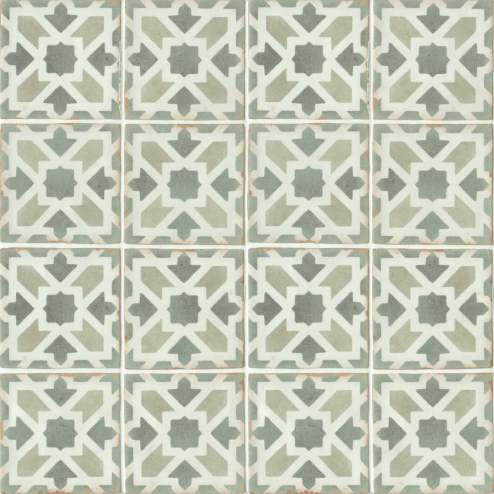 Casablanca 5" x 5" Matte Ceramic Tile