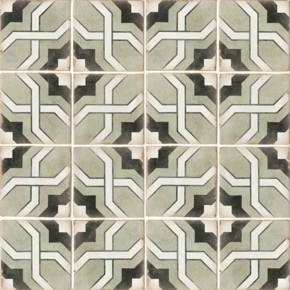 Casablanca 5" x 5" Matte Ceramic Tile