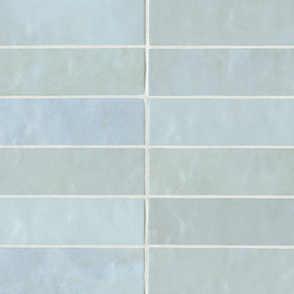 Cloé Ceramic Tile in Baby Blue