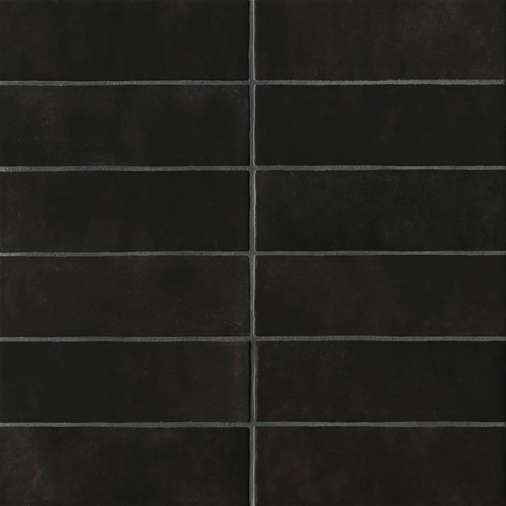 Cloé Ceramic Tile in Black