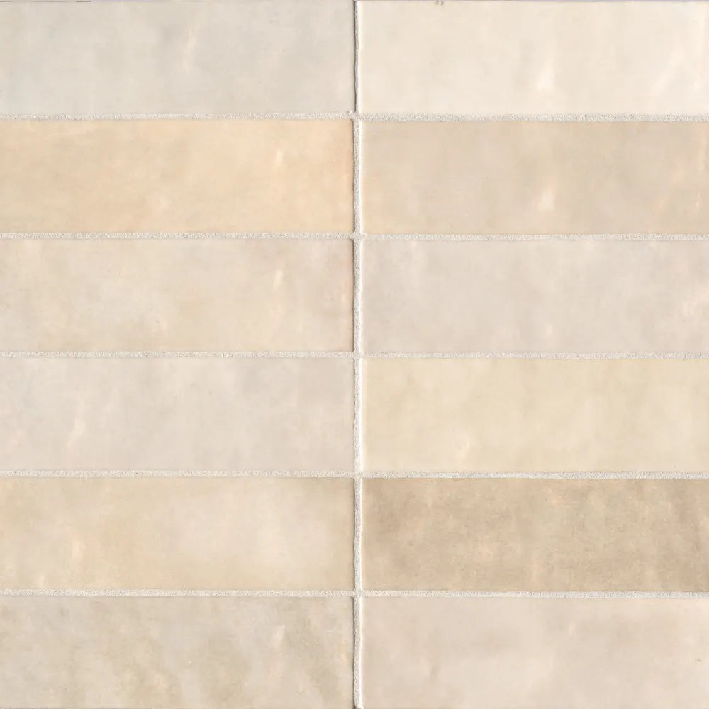 Cloé 2.5" x 8" Ceramic Tile in White