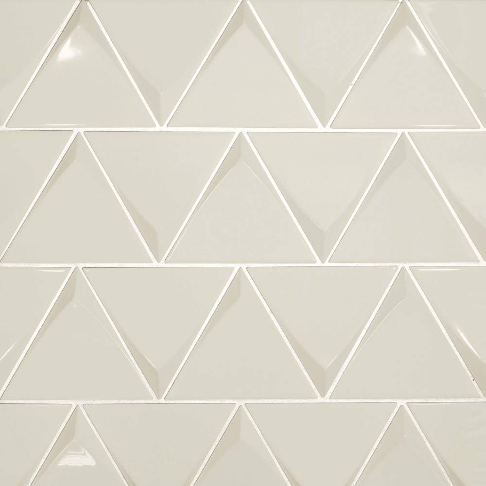 Triangolo 5" x 5" Wall Tile in Electric Blue