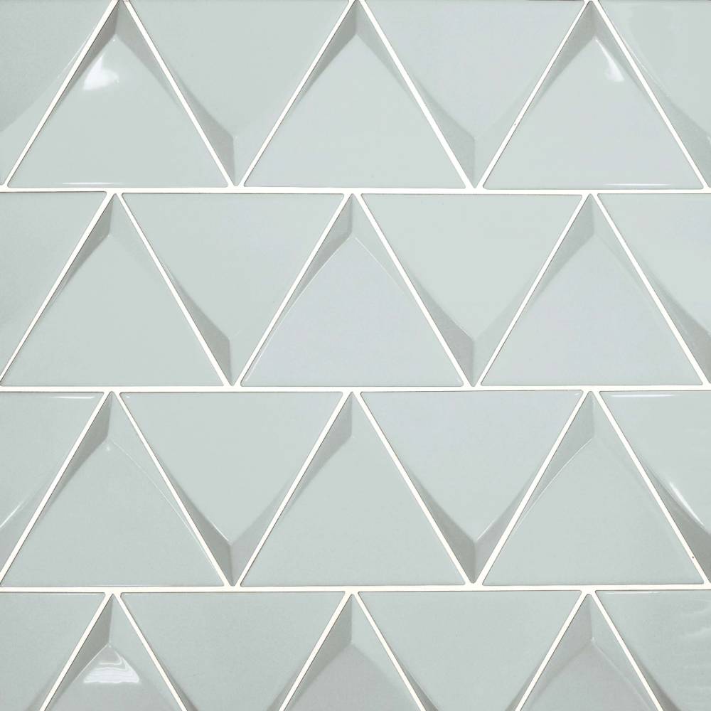 Triangolo 5" x 5" Wall Tile in Electric Blue