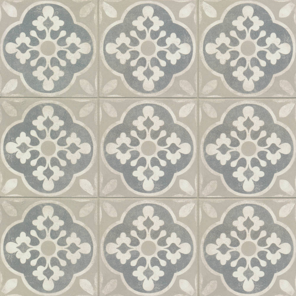 Enchante 8" x 8" Matte Porcelain Decorative Tile in Moderno