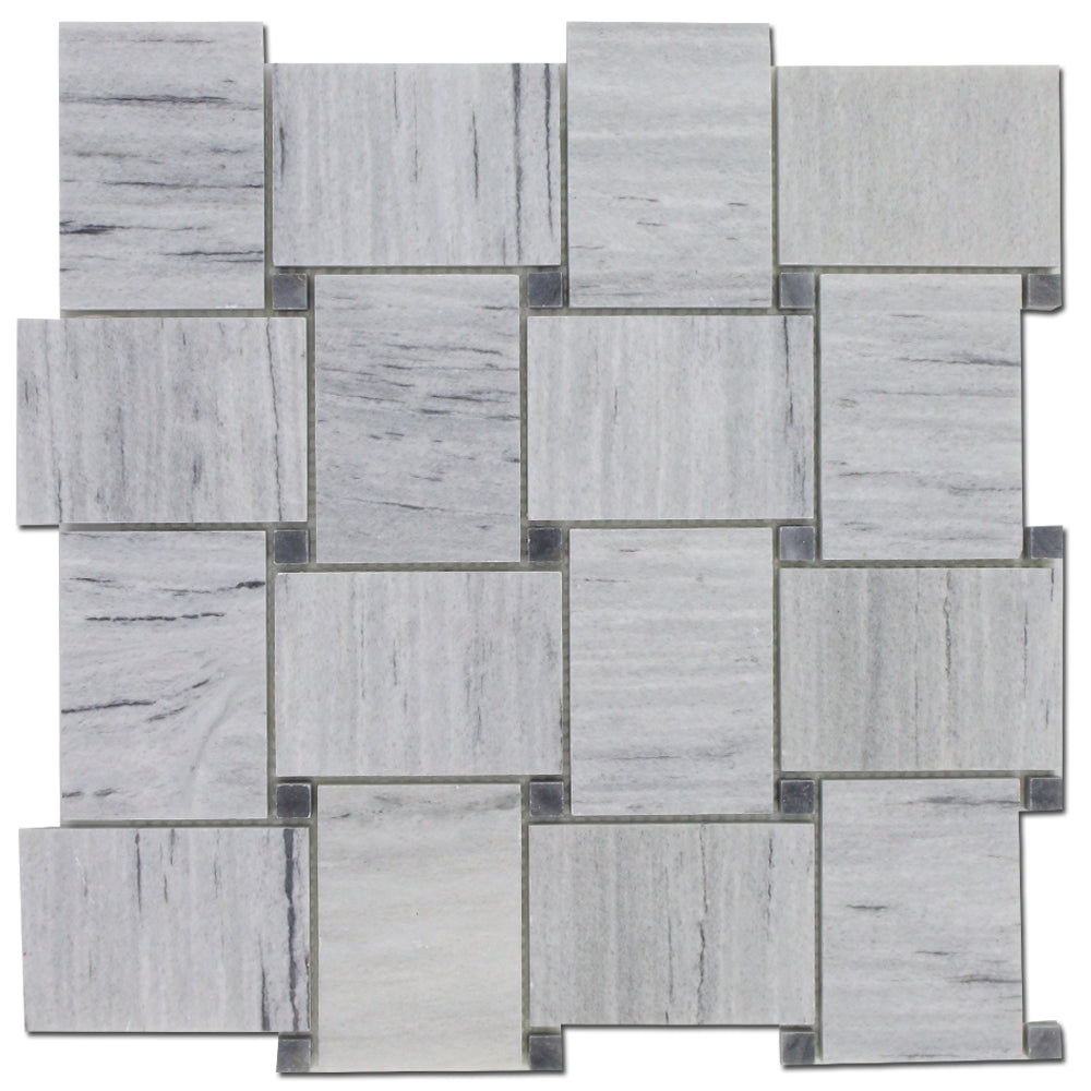 Large Basket Weave Solto w/Gray Honed