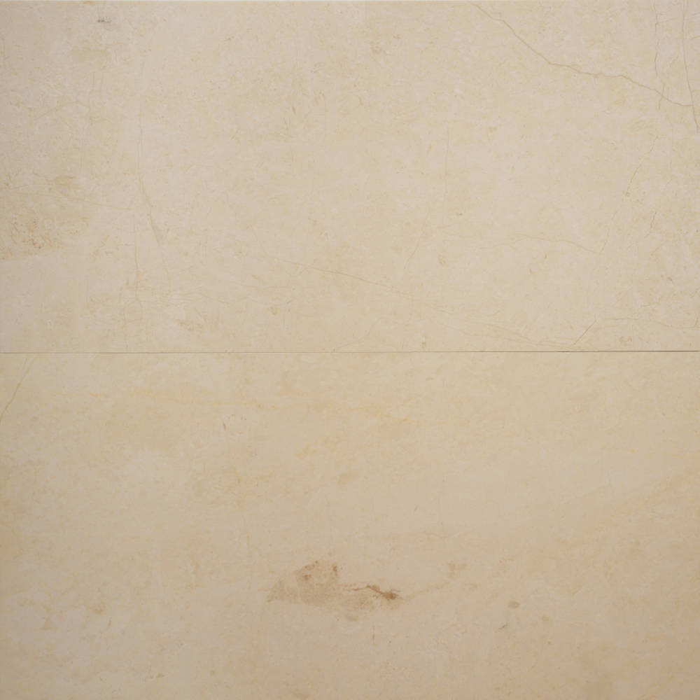 Caspian Bisque 3" x 12" Honed Marble Mesh Back Tile