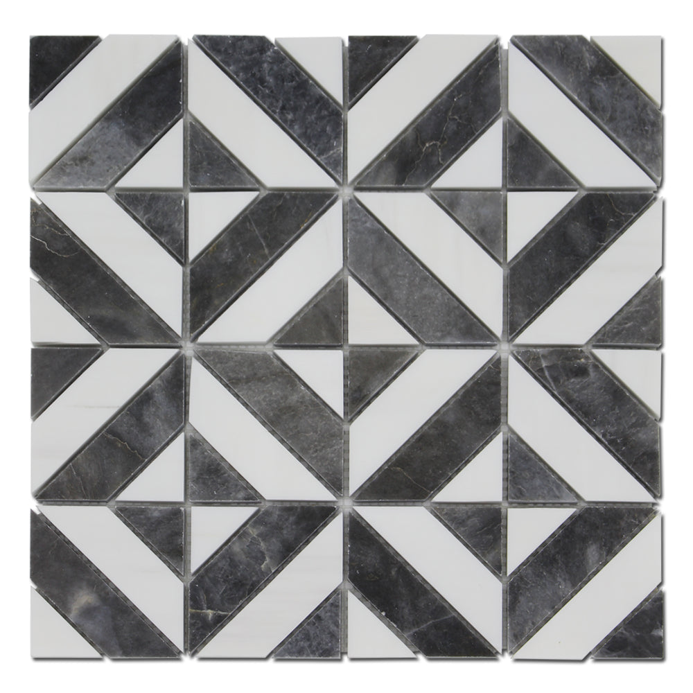 Matrix – 12″ Dolomite / Bardiglio