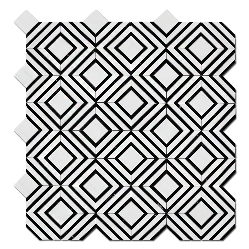 Maze – Dolomite with Taurus Black