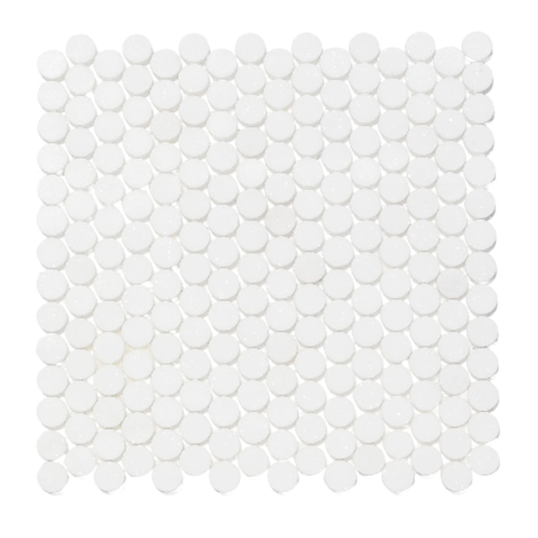 Penny Round Thassos Honed