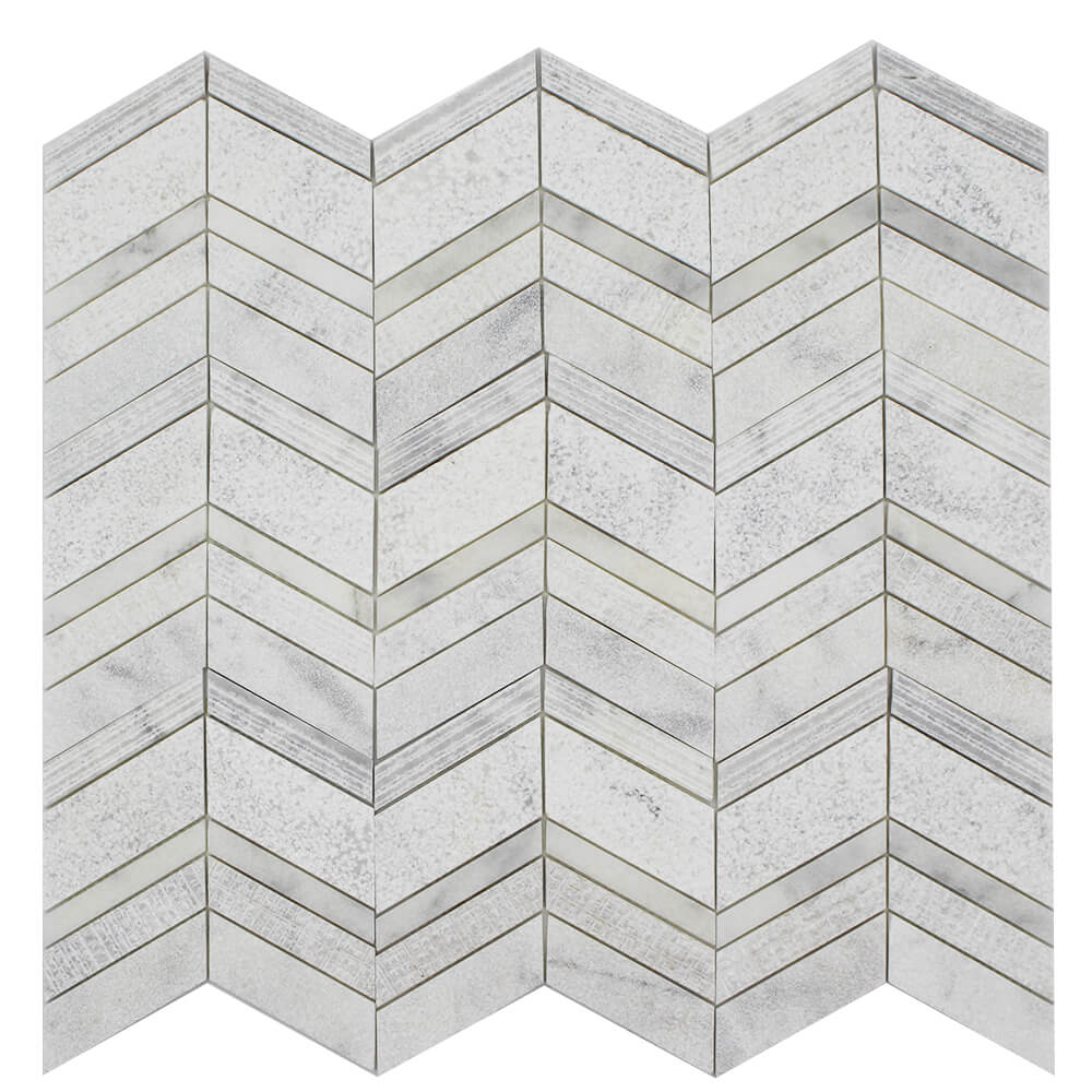 Signature – Milas White Chevron