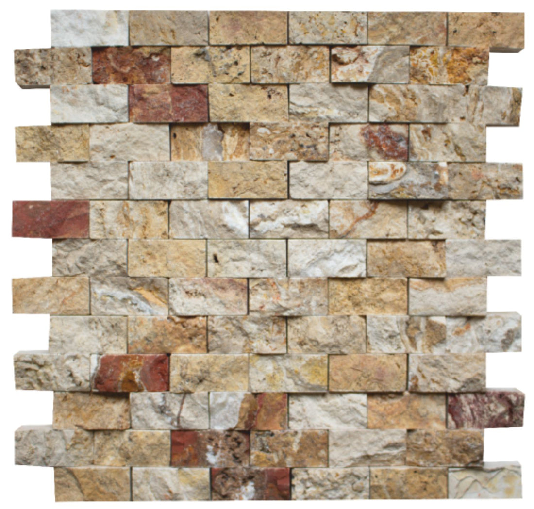 Splitface 1X2 Brick Leonardo