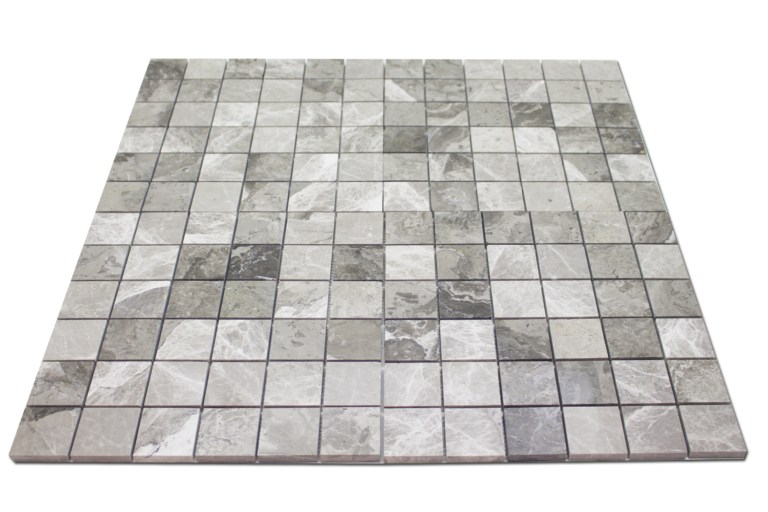 Grigio Fantasia 2x2 Polished Mosaic