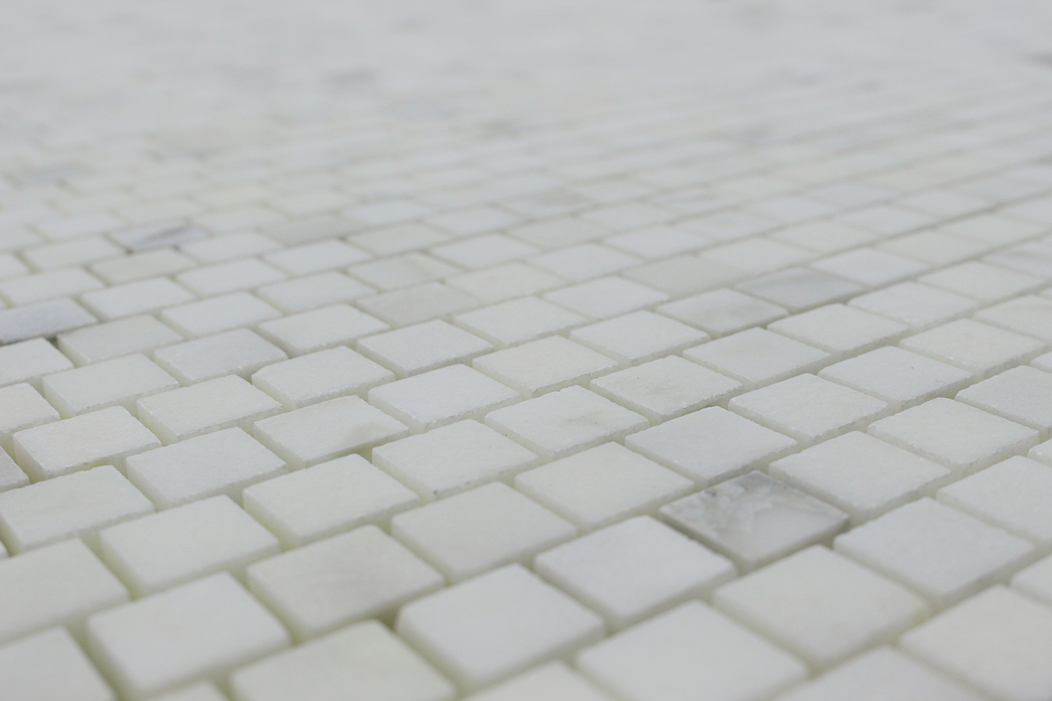 Calacatta 5/8 x 5/8 Offset Oliva Mosaic