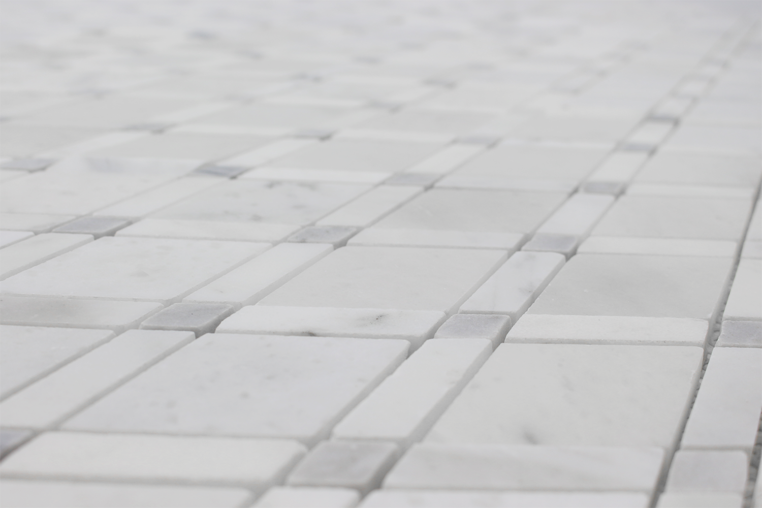 Alpine Mosic Rhomboid Milas White & Imperial White